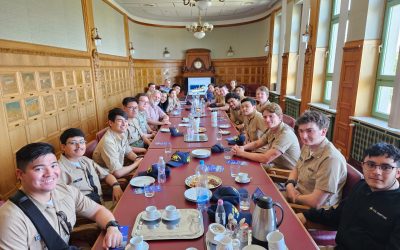 Amerikai tengerész hallgatók Budapesten